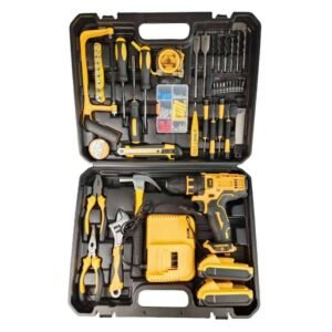 Electric Drill and Set of Tools for Home main