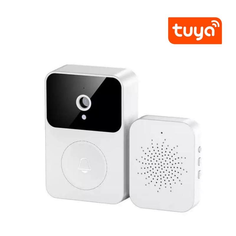 Doorbell ring with camera tuya